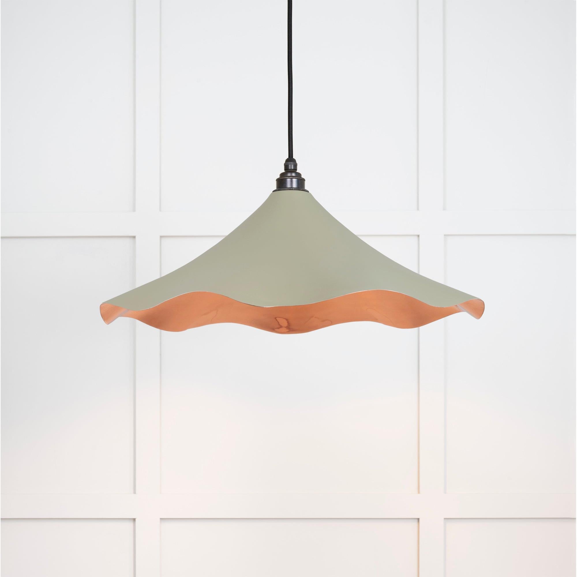 Smooth Copper Flora Pendant in Tump | From The Anvil - Ceiling Lights - From The Anvil - Yester Home