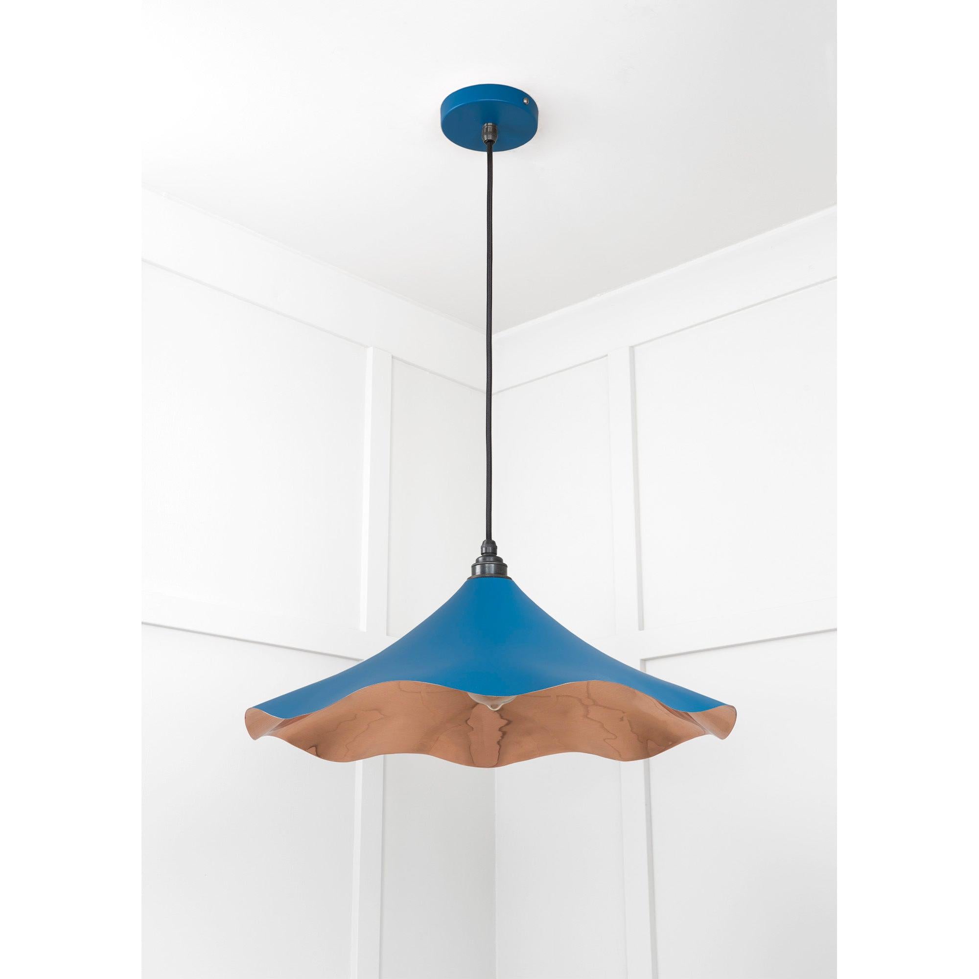 Smooth Copper Flora Pendant in Upstream | From The Anvil - Ceiling Lights - From The Anvil - Yester Home