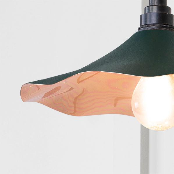Smooth Copper Flora Wall Light in Dingle | From The Anvil-Wall Lights-Yester Home