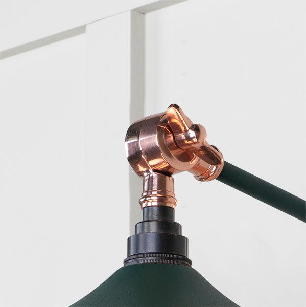 Smooth Copper Flora Wall Light in Dingle | From The Anvil-Wall Lights-Yester Home