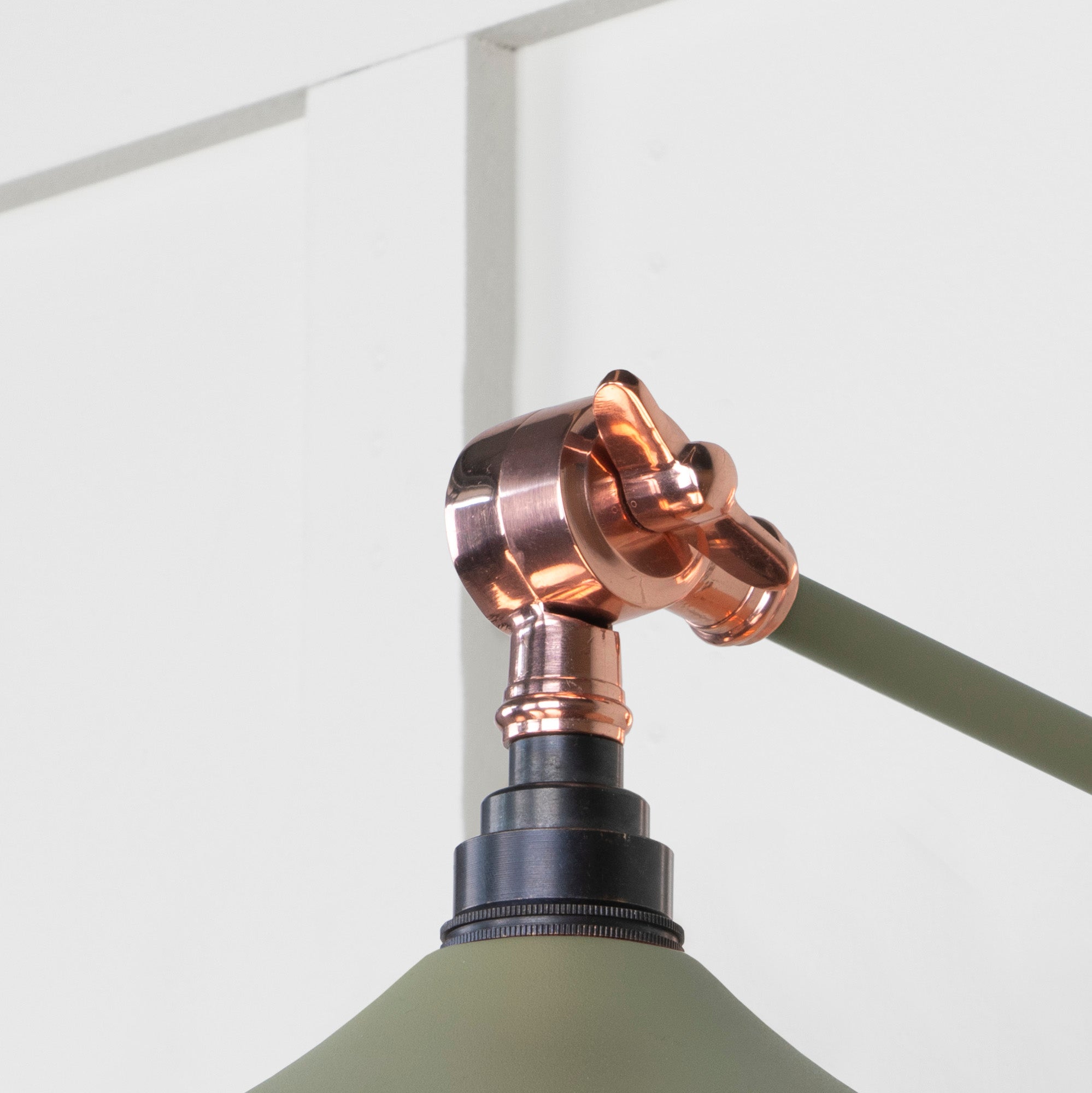 Smooth Copper Flora Wall Light in Tump | From The Anvil - Wall Lights - From The Anvil - Yester Home