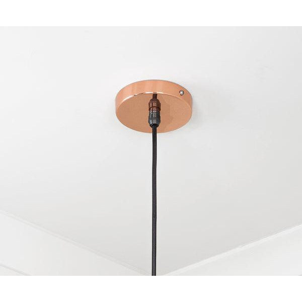 Smooth Copper Frankley Pendant | From The Anvil-Ceiling Pendants-Yester Home