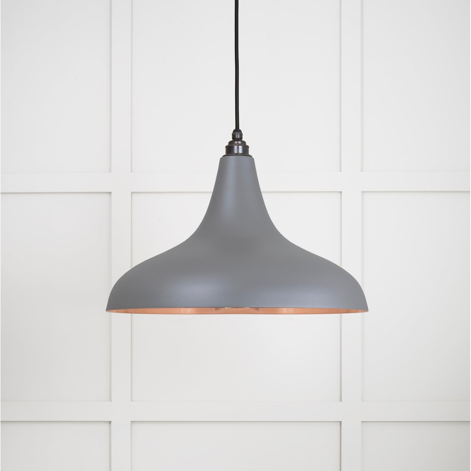 Smooth Copper Frankley Pendant in Bluff | From The Anvil - Ceiling Lights - From The Anvil - Yester Home