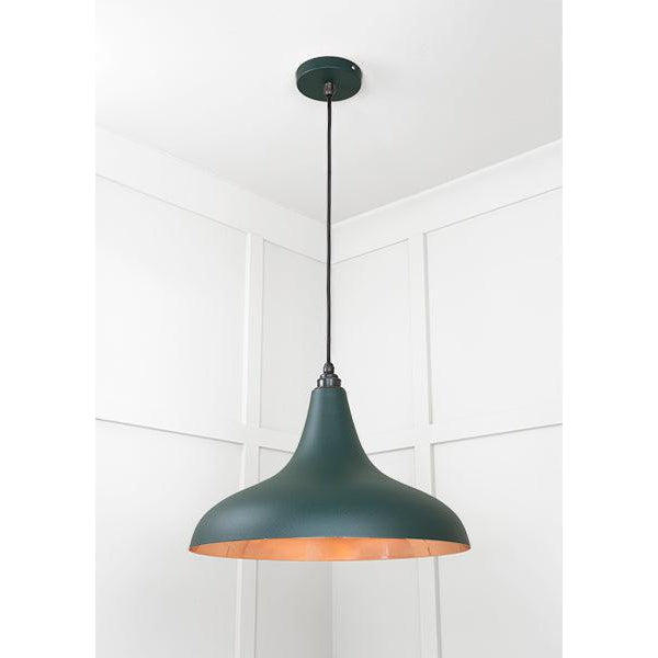 Smooth Copper Frankley Pendant in Dingle | From The Anvil-Ceiling Pendants-Yester Home