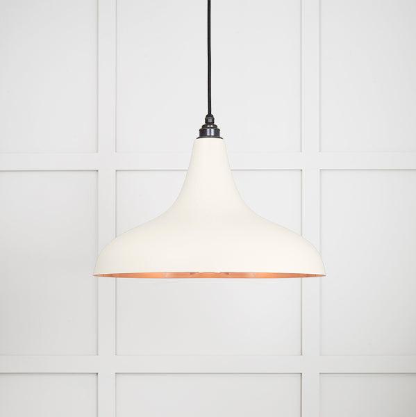 Smooth Copper Frankley Pendant in Teasel | From The Anvil-Ceiling Pendants-Yester Home