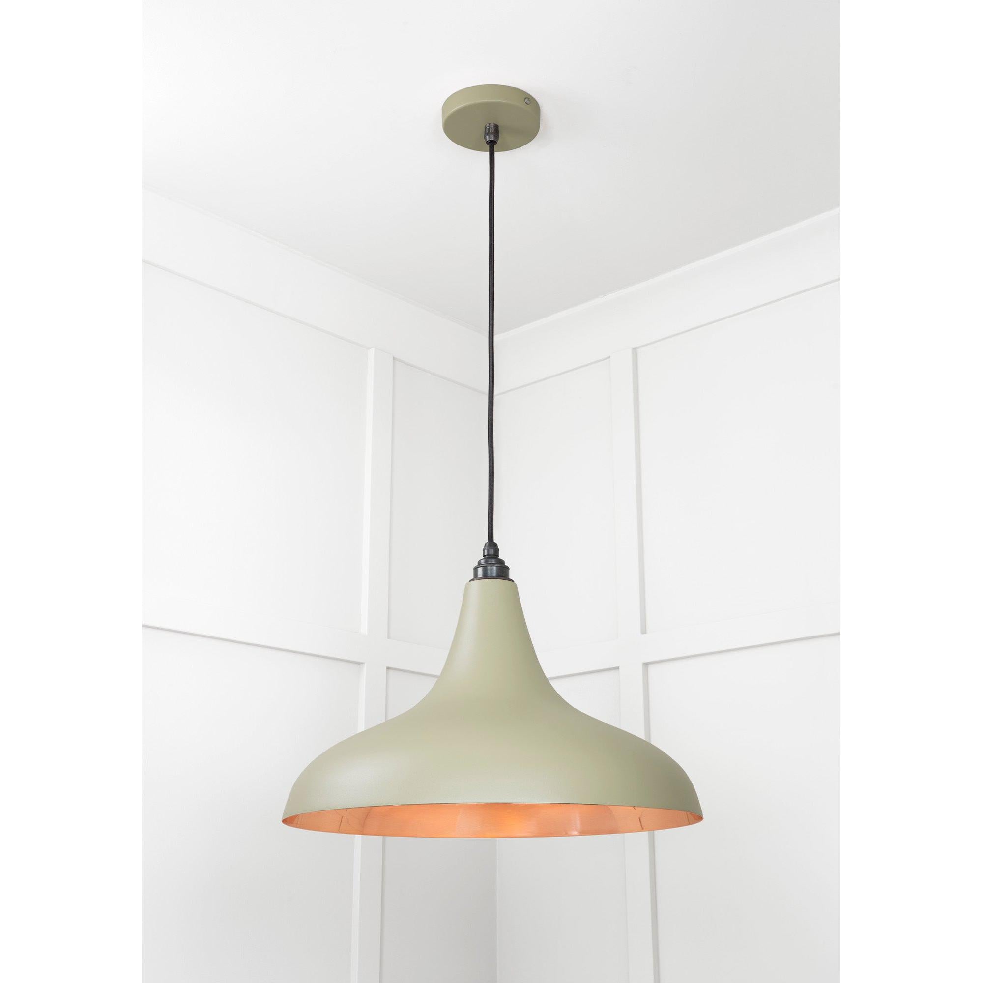 Smooth Copper Frankley Pendant in Tump | From The Anvil - Ceiling Lights - From The Anvil - Yester Home