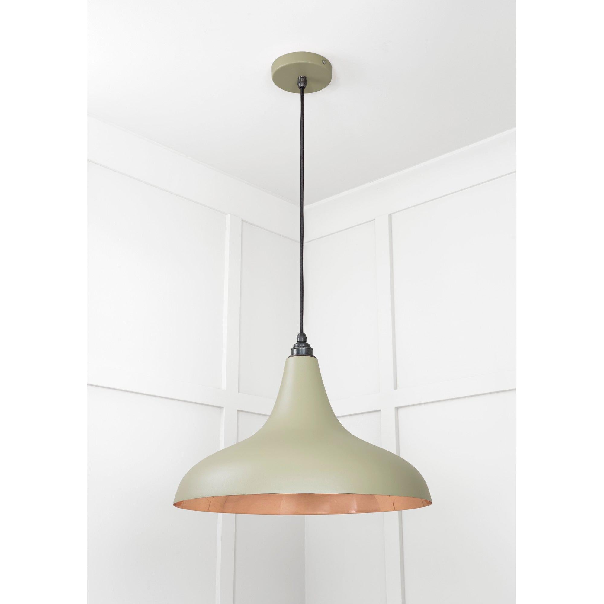 Smooth Copper Frankley Pendant in Tump | From The Anvil - Ceiling Lights - From The Anvil - Yester Home
