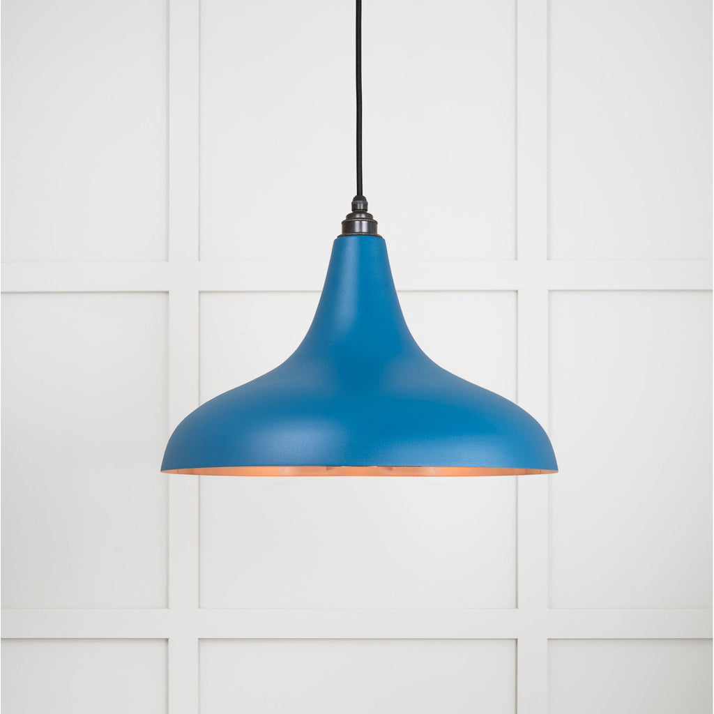 Smooth Copper Frankley Pendant in Upstream | From The Anvil-Ceiling Pendants-Yester Home