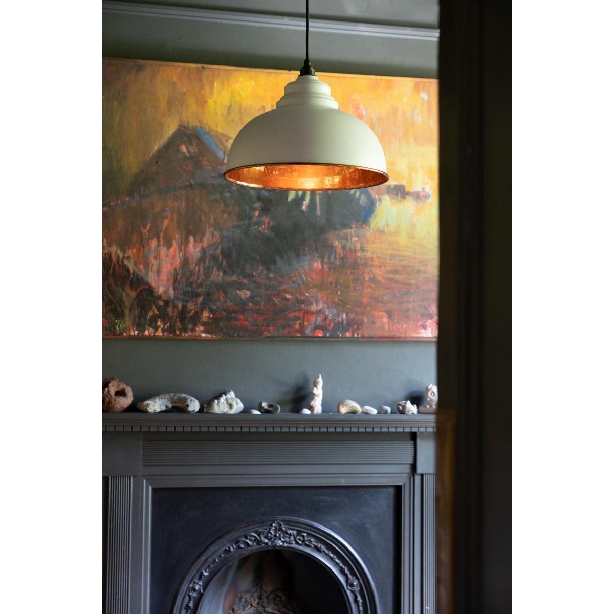 Smooth Copper Harborne Pendant in Flock | From The Anvil-Harborne-Yester Home
