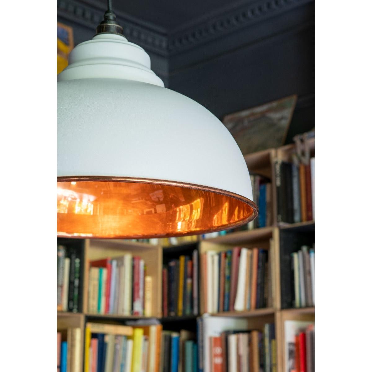 Smooth Copper Harborne Pendant in Flock | From The Anvil-Harborne-Yester Home