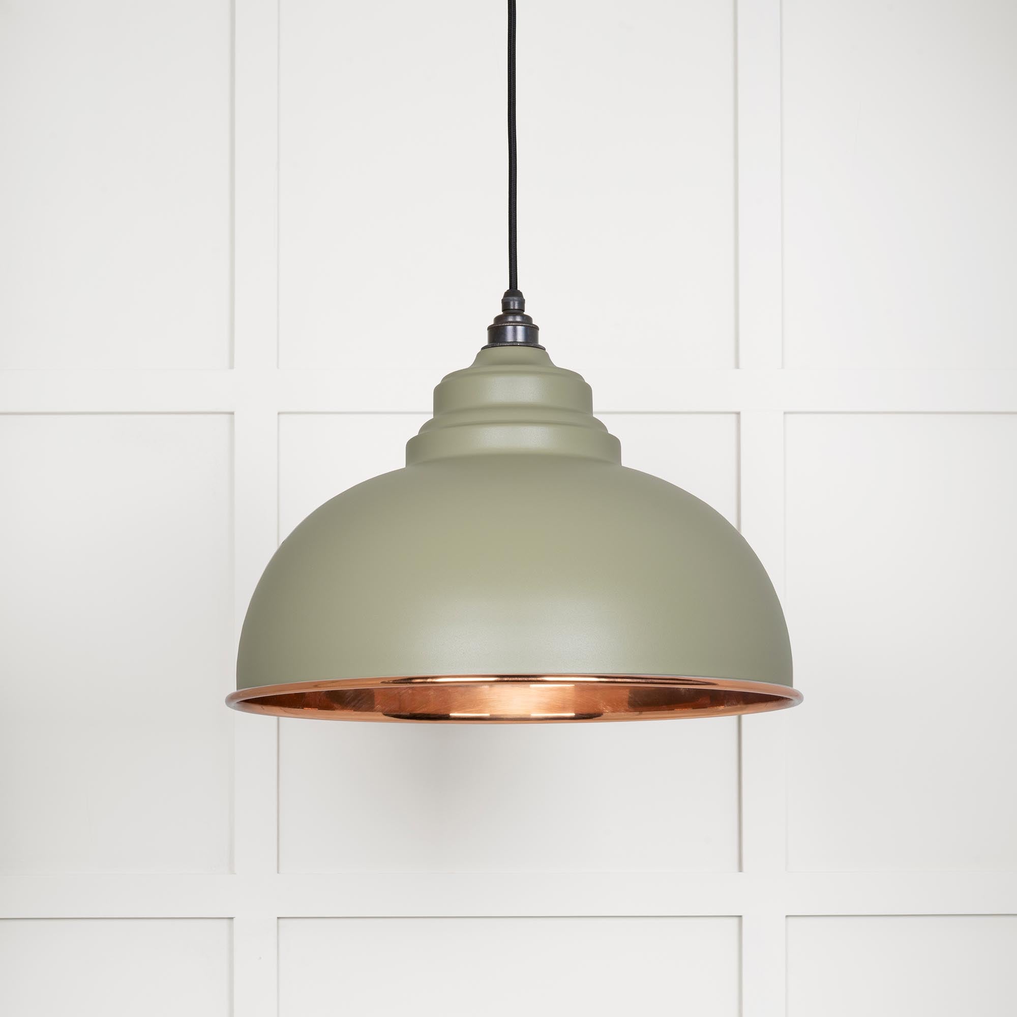 Smooth Copper Harborne Pendant in Tump | From The Anvil - Harborne - From The Anvil - Yester Home