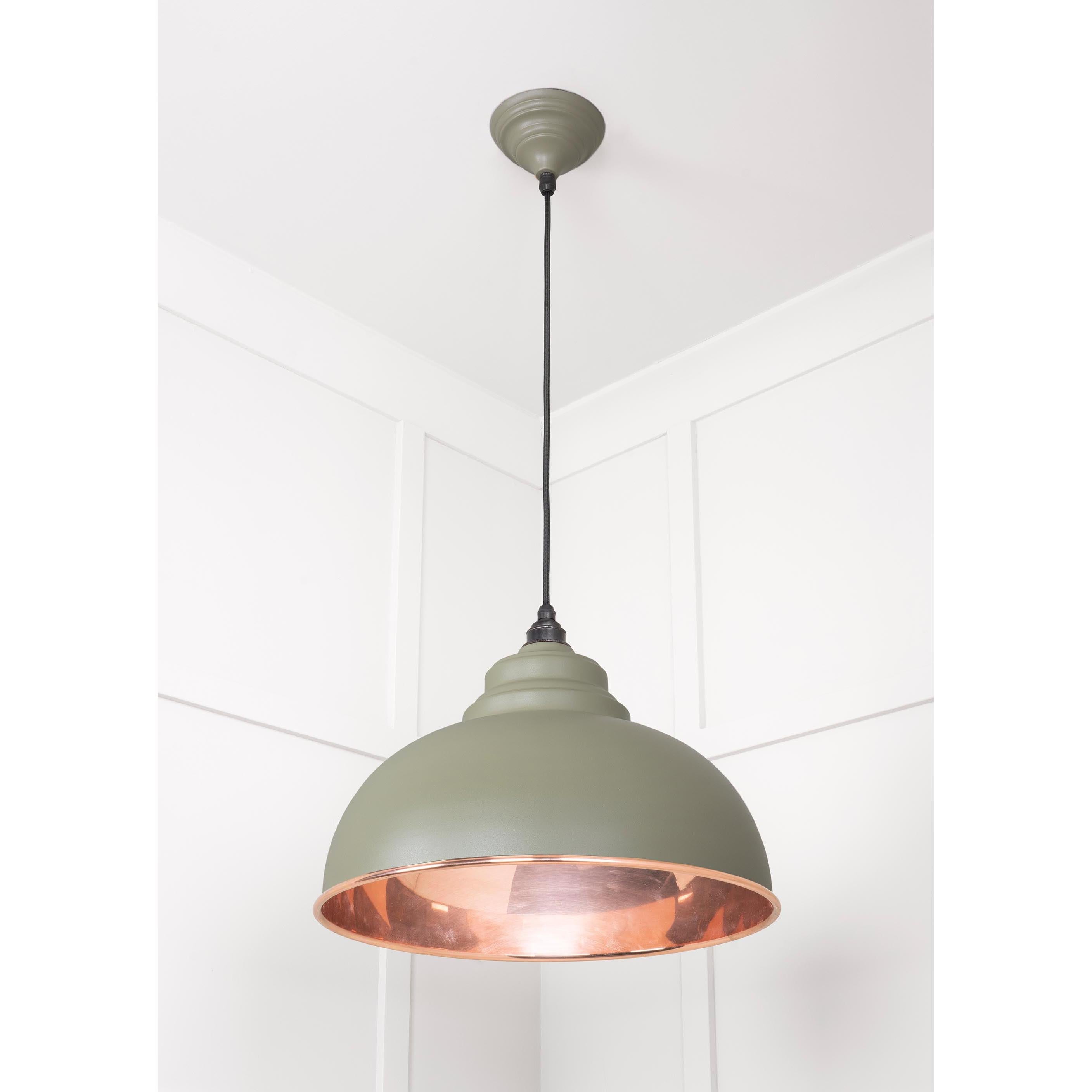 Smooth Copper Harborne Pendant in Tump | From The Anvil - Harborne - From The Anvil - Yester Home