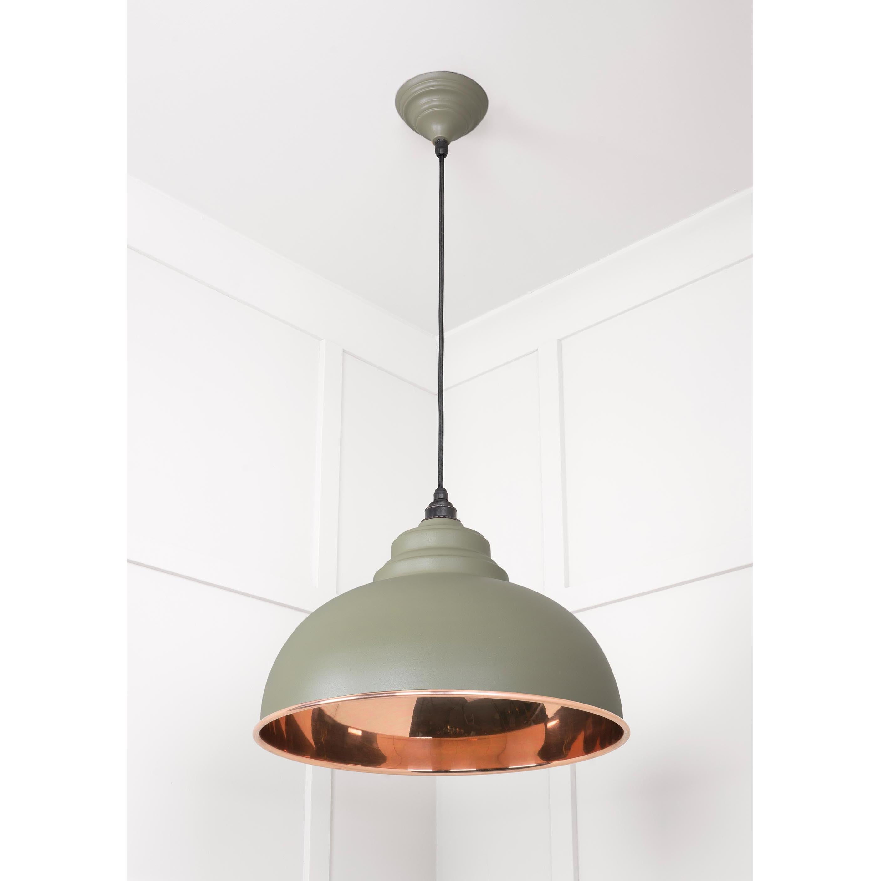 Smooth Copper Harborne Pendant in Tump | From The Anvil - Harborne - From The Anvil - Yester Home