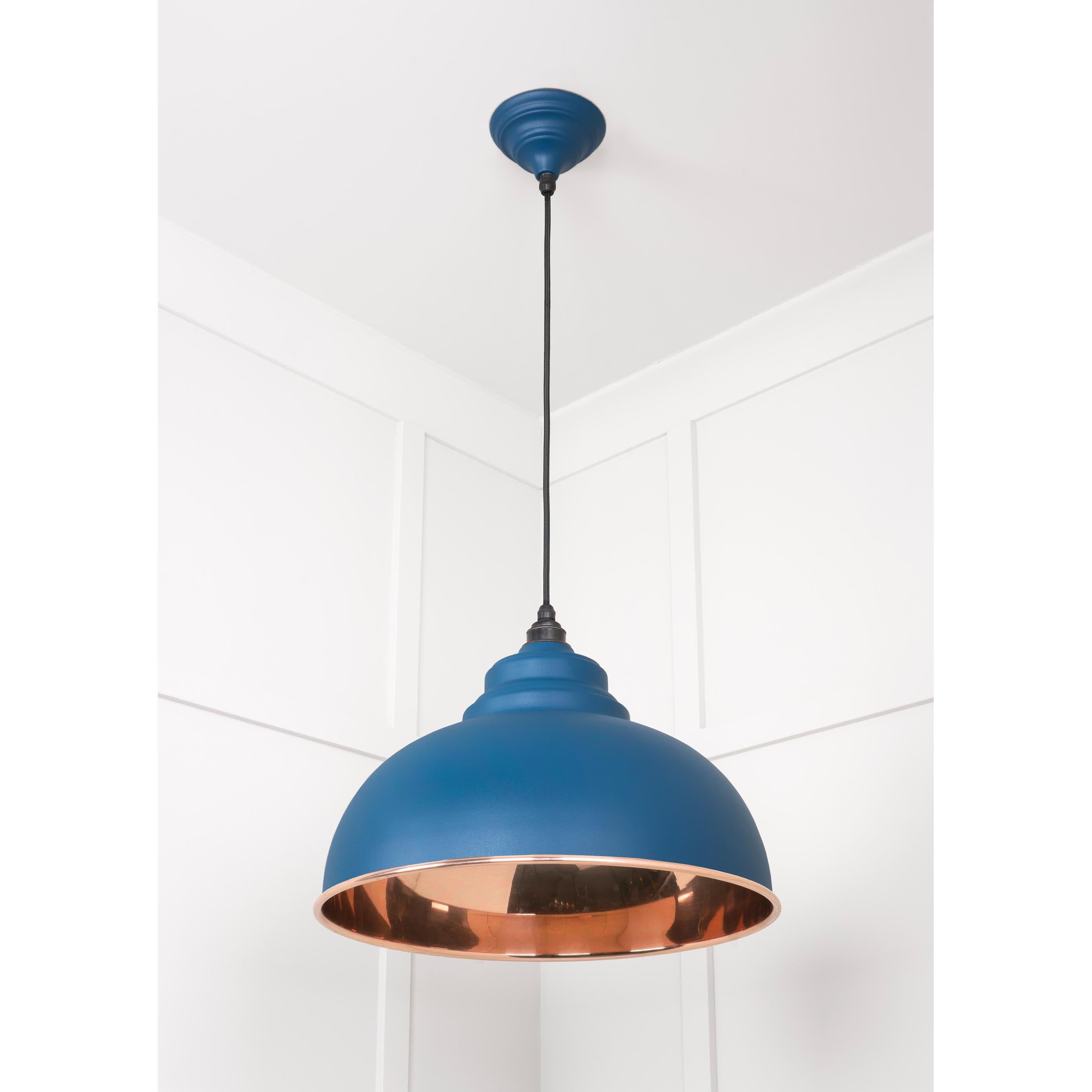 Smooth Copper Harborne Pendant in Upstream | From The Anvil - Harborne - From The Anvil - Yester Home