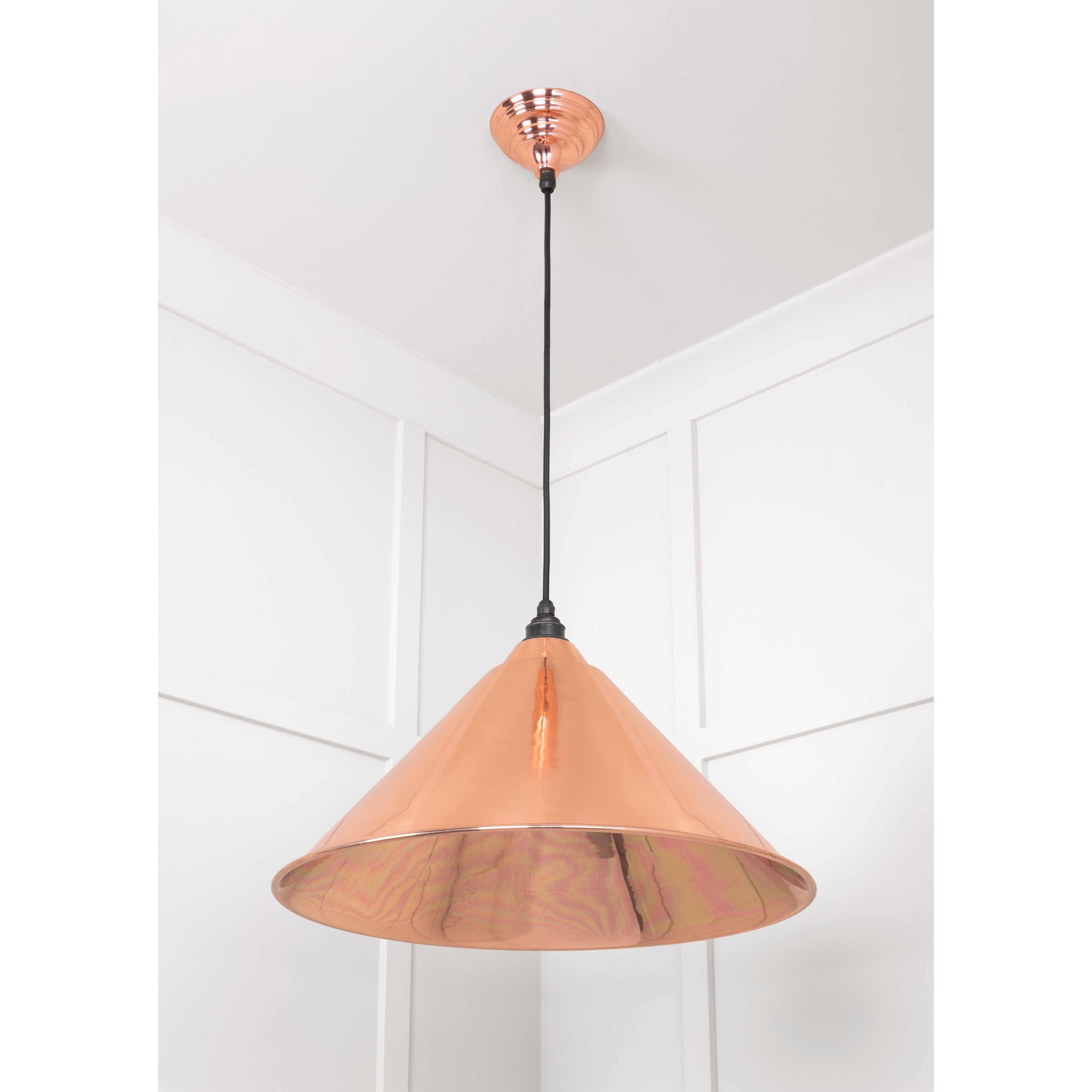 Smooth Copper Hockley Pendant | From The Anvil-Hockley-Yester Home