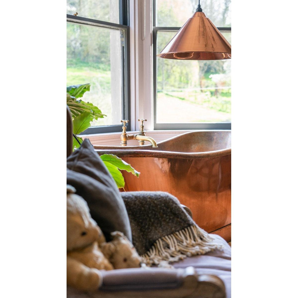 Smooth Copper Hockley Pendant | From The Anvil-Hockley-Yester Home