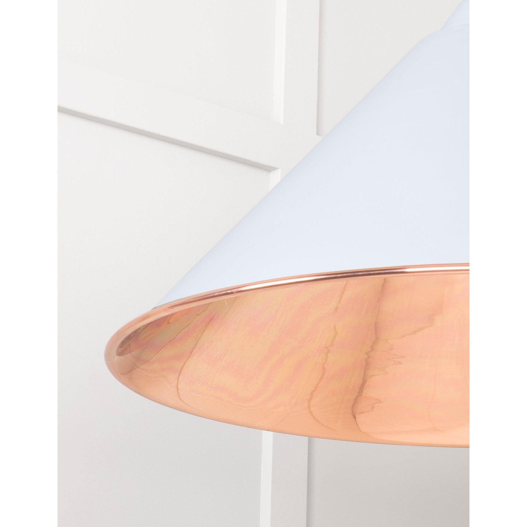 Smooth Copper Hockley Pendant in Birch | From The Anvil-Hockley-Yester Home