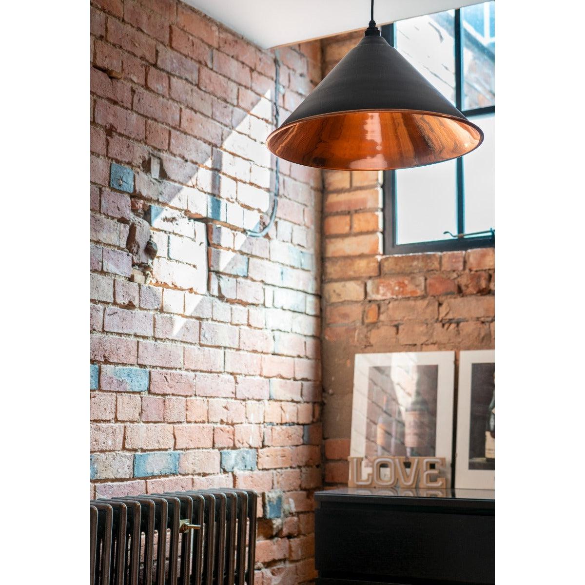 Smooth Copper Hockley Pendant in Dusk | From The Anvil-Hockley-Yester Home