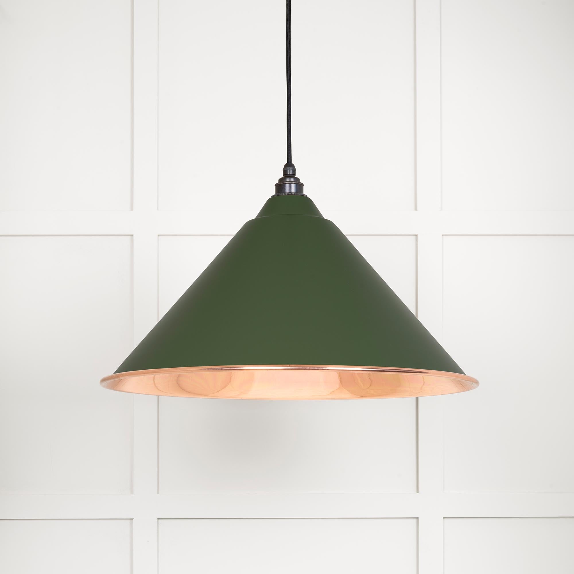 Smooth Copper Hockley Pendant in Heath | From The Anvil - Hockley - From The Anvil - Yester Home