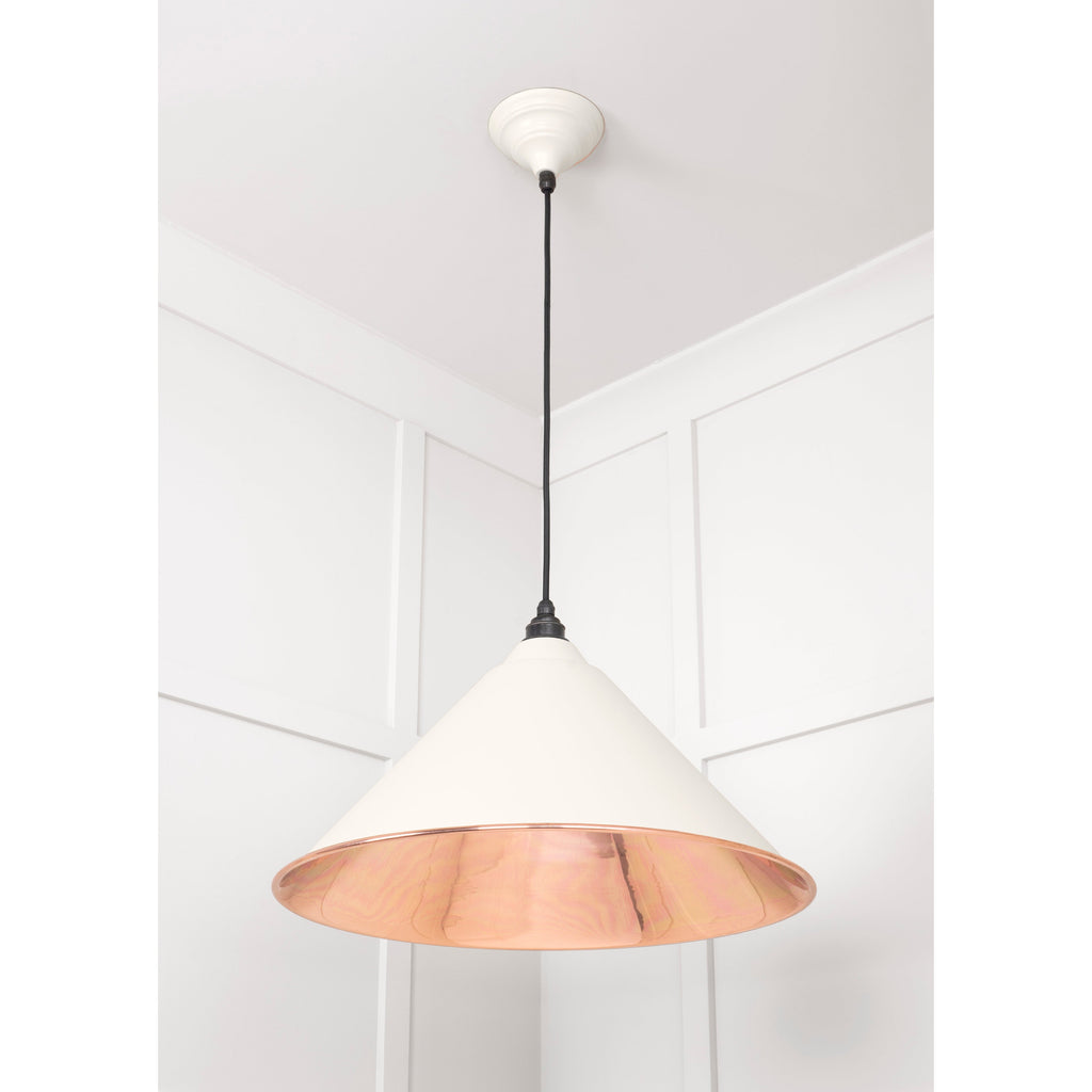 Smooth Copper Hockley Pendant in Teasel | From The Anvil-Hockley-Yester Home