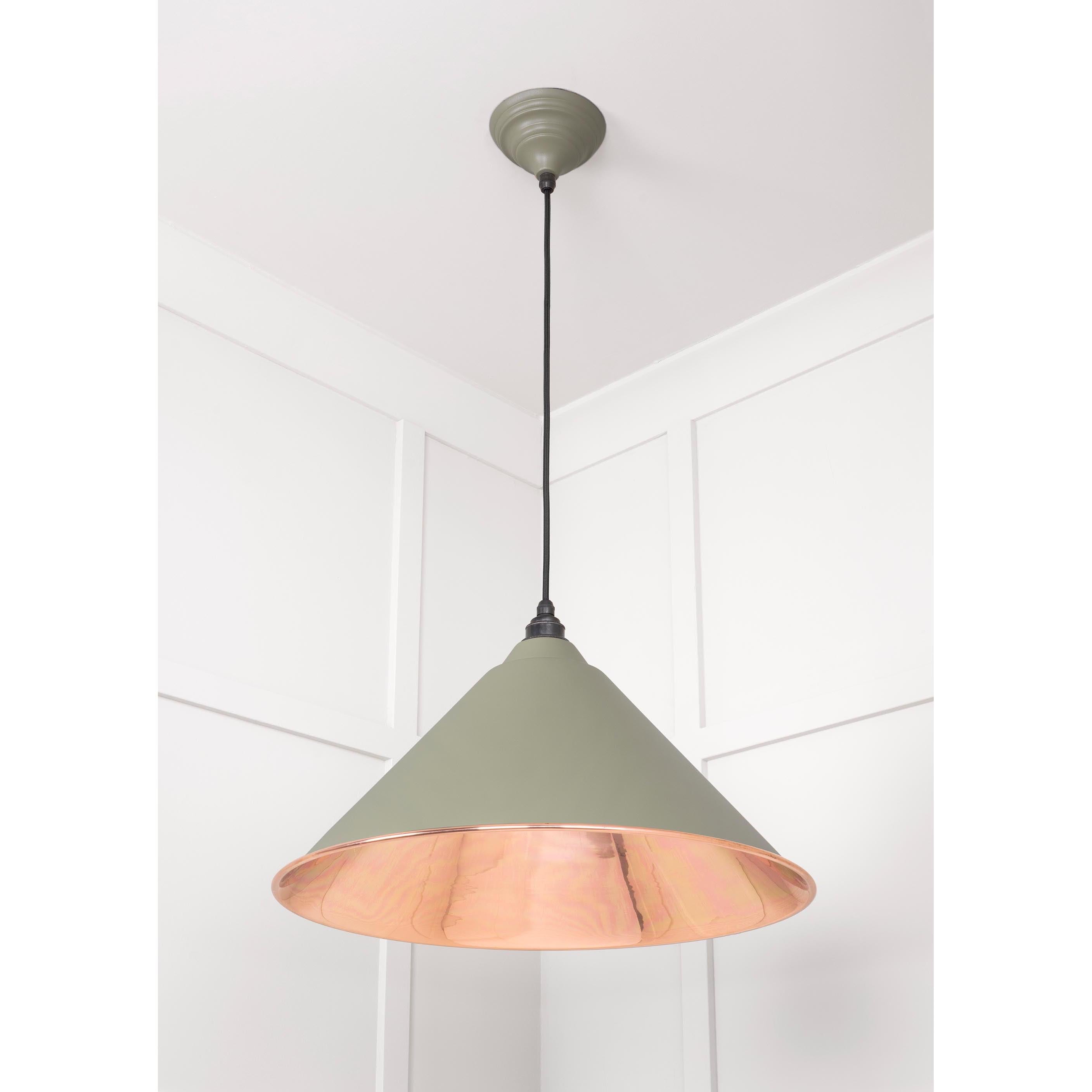 Smooth Copper Hockley Pendant in Tump | From The Anvil - Hockley - From The Anvil - Yester Home