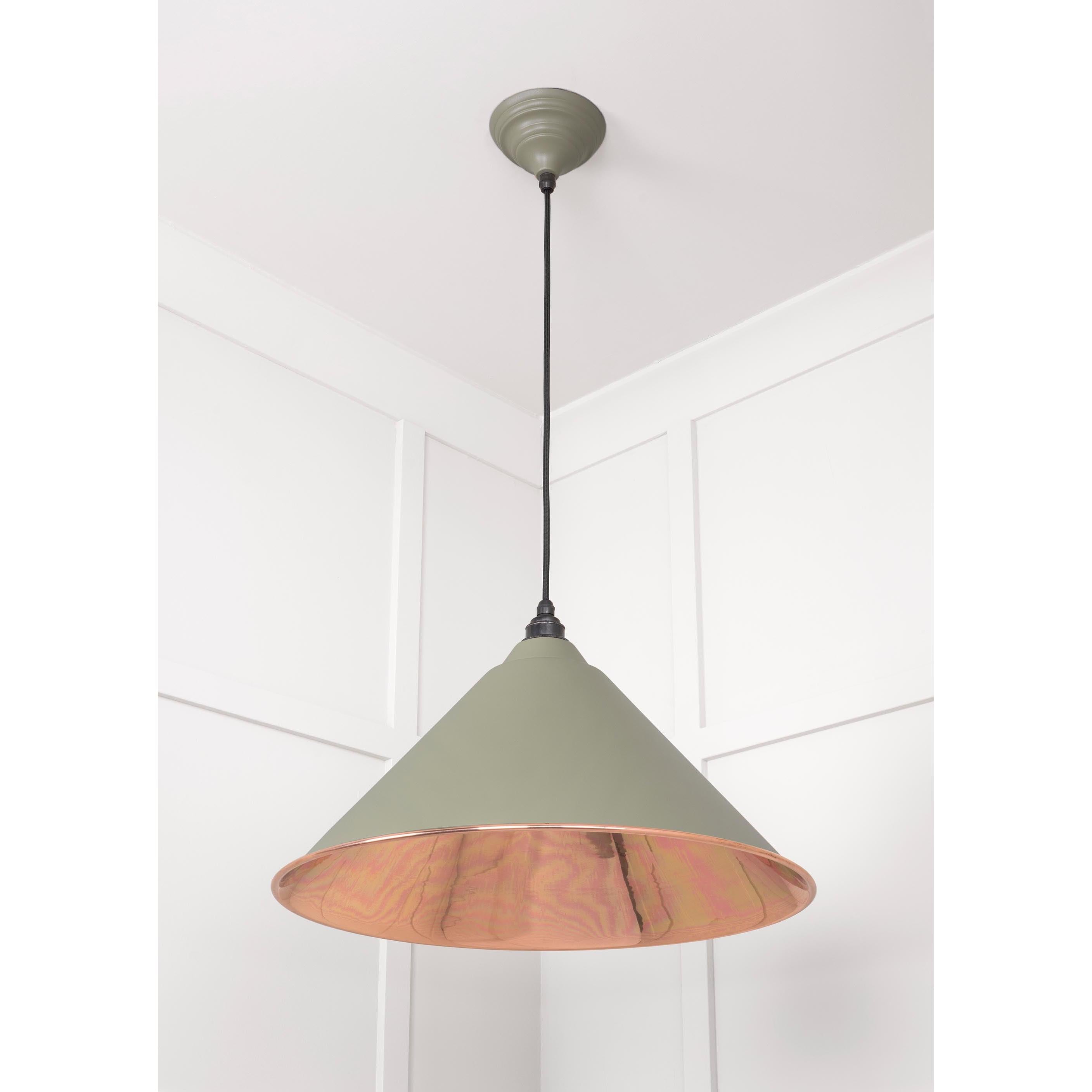 Smooth Copper Hockley Pendant in Tump | From The Anvil - Hockley - From The Anvil - Yester Home
