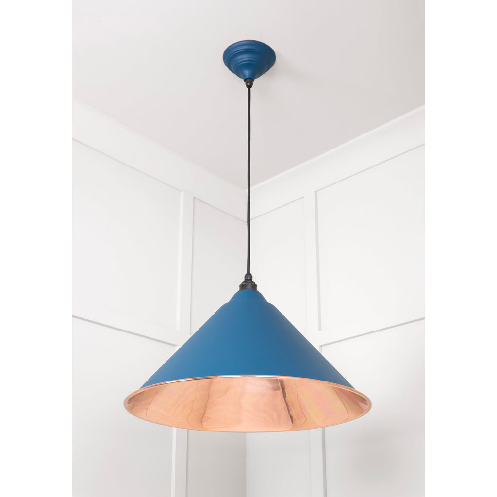 Smooth Copper Hockley Pendant in Upstream | From The Anvil-Hockley-Yester Home