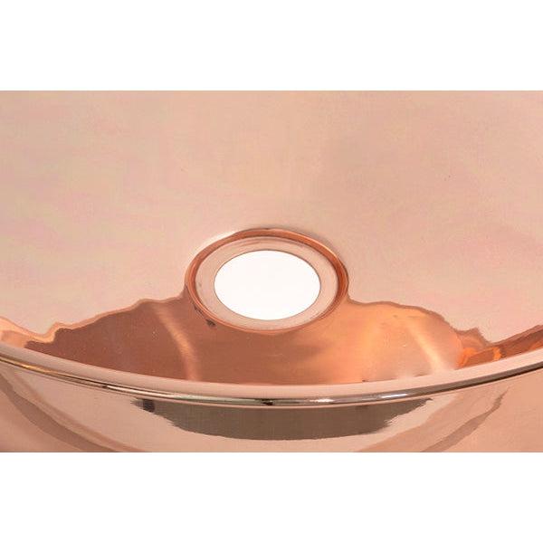 Smooth Copper Round Sink | From The Anvil-Sinks-Yester Home
