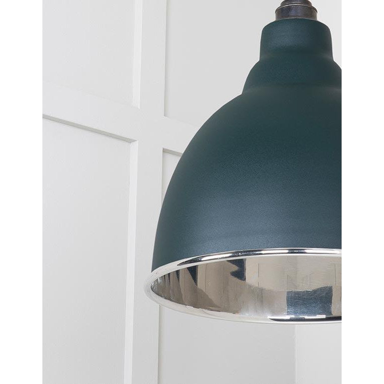 Smooth Nickel Brindley Cluster Pendant in Dingle | From The Anvil-Cluster Pendants-Yester Home