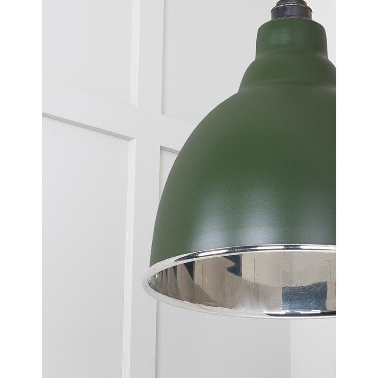 Smooth Nickel Brindley Cluster Pendant in Heath | From The Anvil-Cluster Pendants-Yester Home