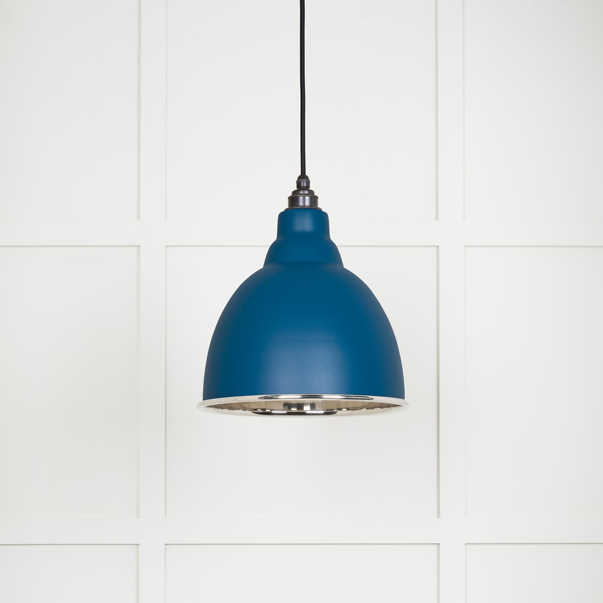 Smooth Nickel Brindley Pendant in Upstream | From The Anvil - Brindley - From The Anvil - Yester Home