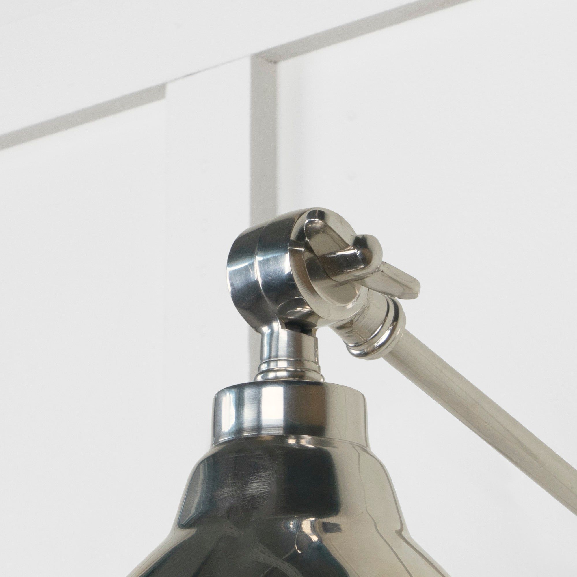 Smooth Nickel Brindley Wall Light | From The Anvil - Wall Lights - From The Anvil - Yester Home