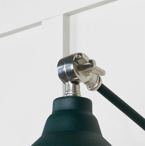 Smooth Nickel Brindley Wall Light in Dingle | From The Anvil-Wall Lights-Yester Home