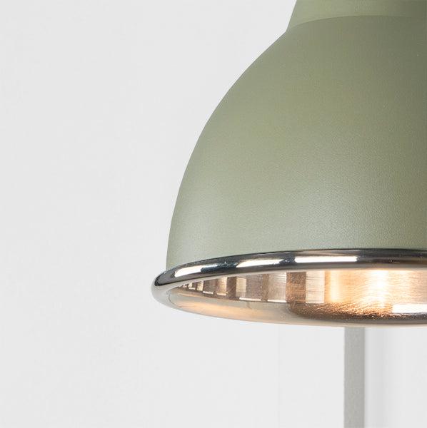 Smooth Nickel Brindley Wall Light in Tump | From The Anvil-Wall Lights-Yester Home