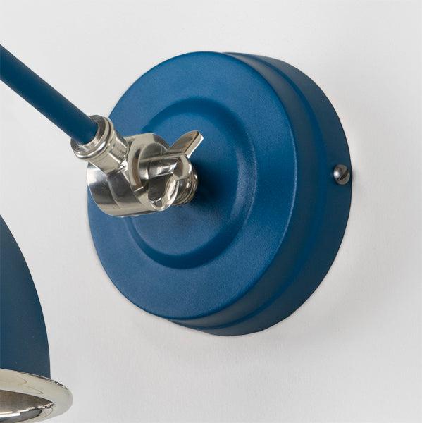 Smooth Nickel Brindley Wall Light in Upstream | From The Anvil-Wall Lights-Yester Home