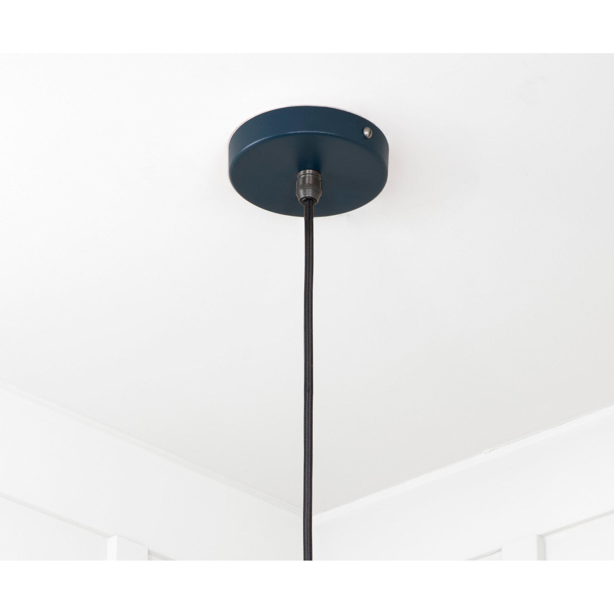 Smooth Nickel Flora Pendant in Dusk | From The Anvil - Ceiling Lights - From The Anvil - Yester Home