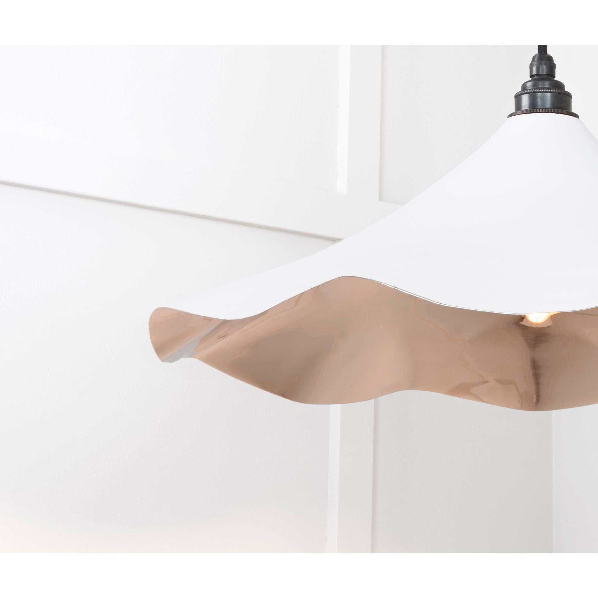 Smooth Nickel Flora Pendant in Flock | From The Anvil - Ceiling Lights - From The Anvil - Yester Home