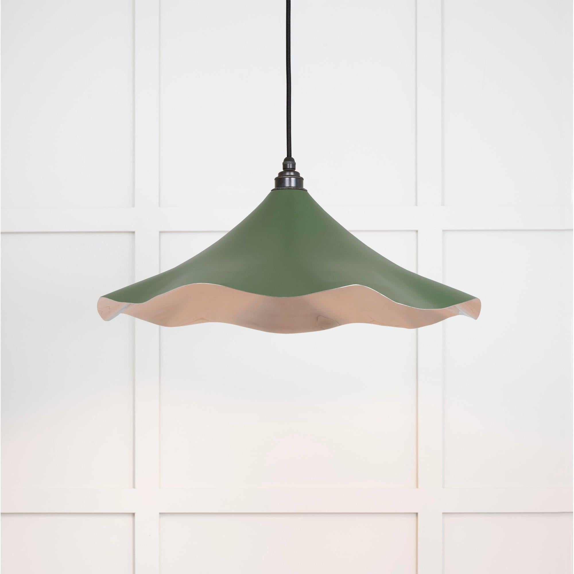 Smooth Nickel Flora Pendant in Heath | From The Anvil - Ceiling Lights - From The Anvil - Yester Home