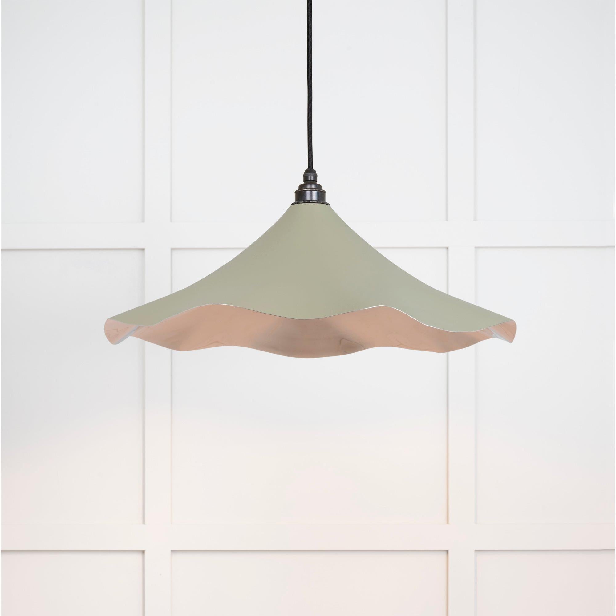 Smooth Nickel Flora Pendant in Tump | From The Anvil - Ceiling Lights - From The Anvil - Yester Home