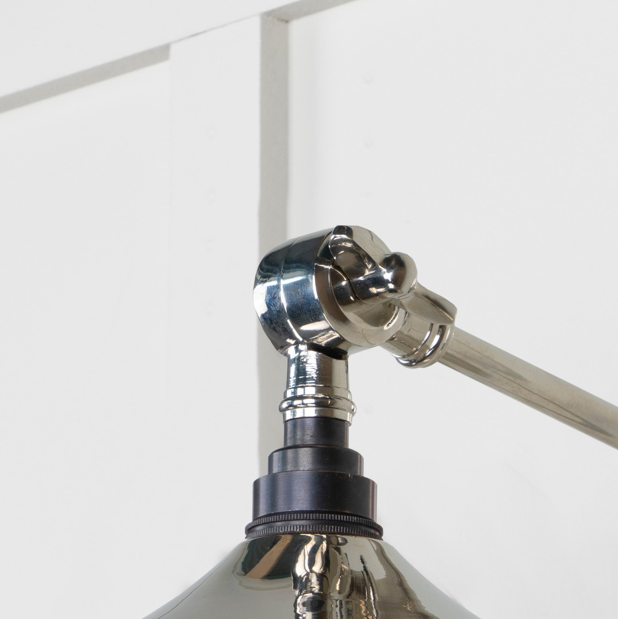 Smooth Nickel Flora Wall Light | From The Anvil - Wall Lights - From The Anvil - Yester Home