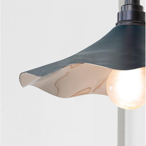 Smooth Nickel Flora Wall Light in Dusk | From The Anvil-Wall Lights-Yester Home