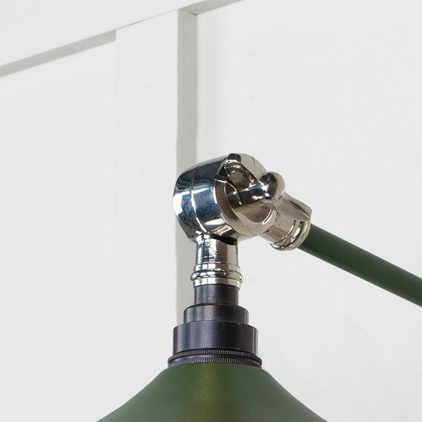 Smooth Nickel Flora Wall Light in Heath | From The Anvil-Wall Lights-Yester Home