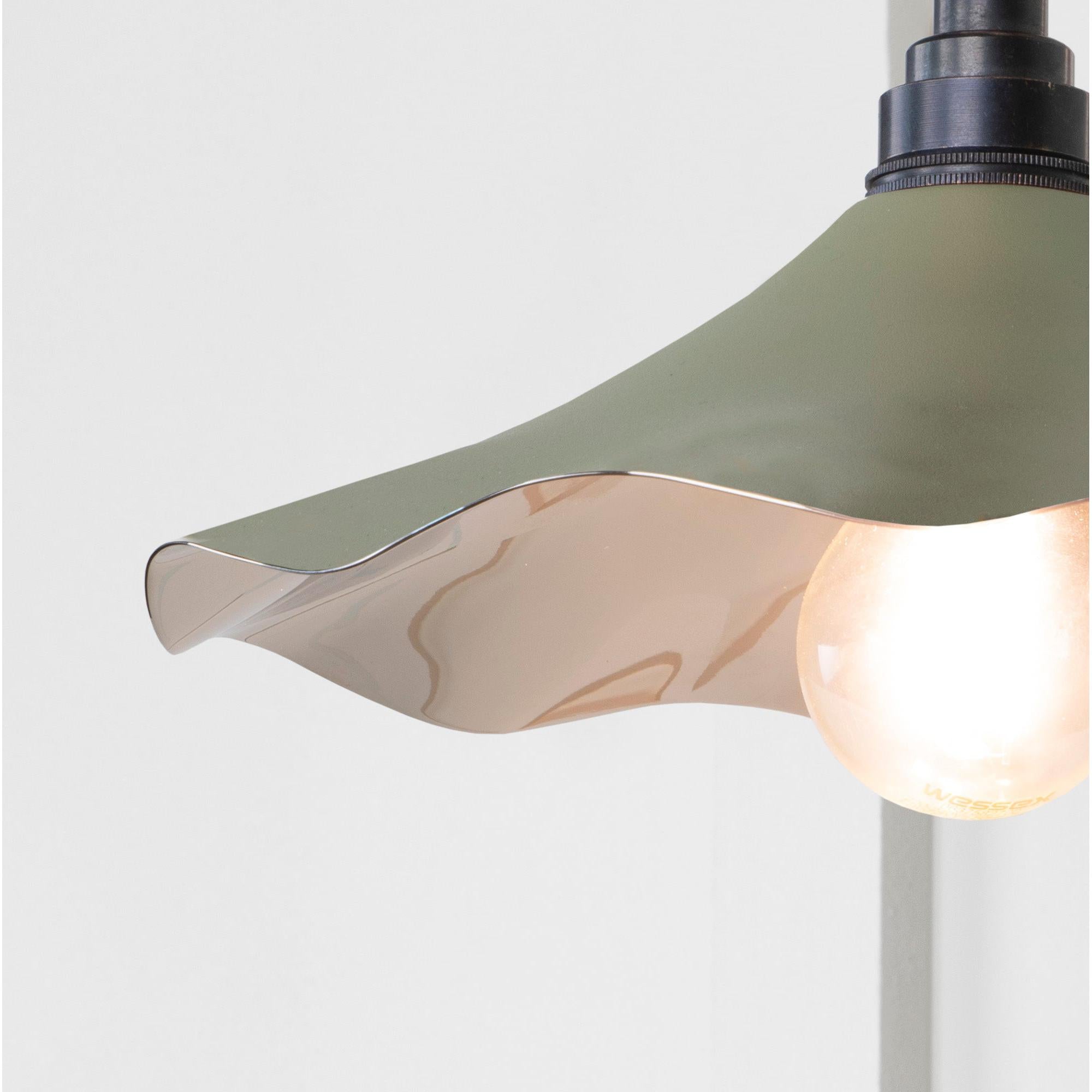 Smooth Nickel Flora Wall Light in Tump | From The Anvil - Wall Lights - From The Anvil - Yester Home