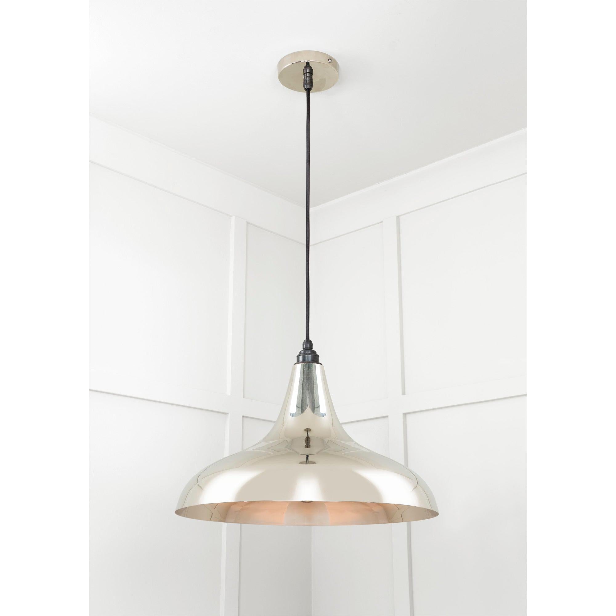 Smooth Nickel Frankley Pendant | From The Anvil - Ceiling Lights - From The Anvil - Yester Home