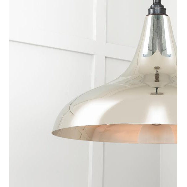 Smooth Nickel Frankley Pendant | From The Anvil-Ceiling Pendants-Yester Home