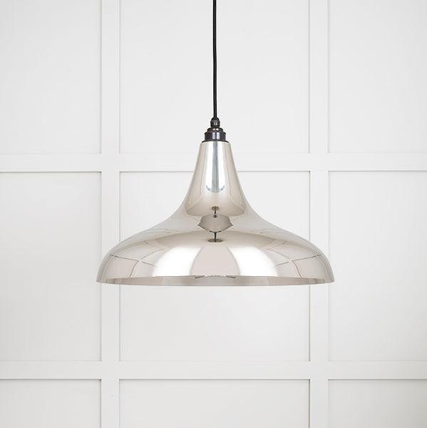 Smooth Nickel Frankley Pendant | From The Anvil-Ceiling Pendants-Yester Home