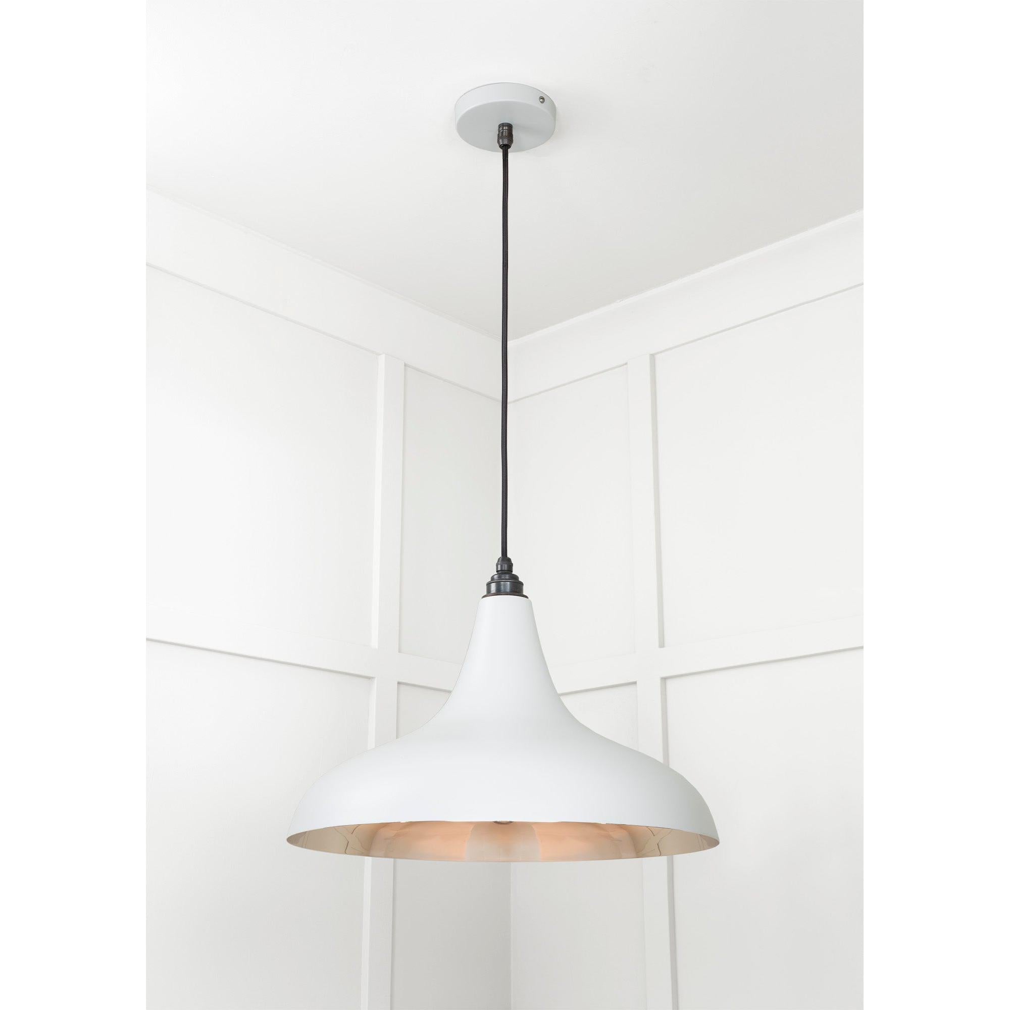 Smooth Nickel Frankley Pendant in Birch | From The Anvil - Ceiling Lights - From The Anvil - Yester Home