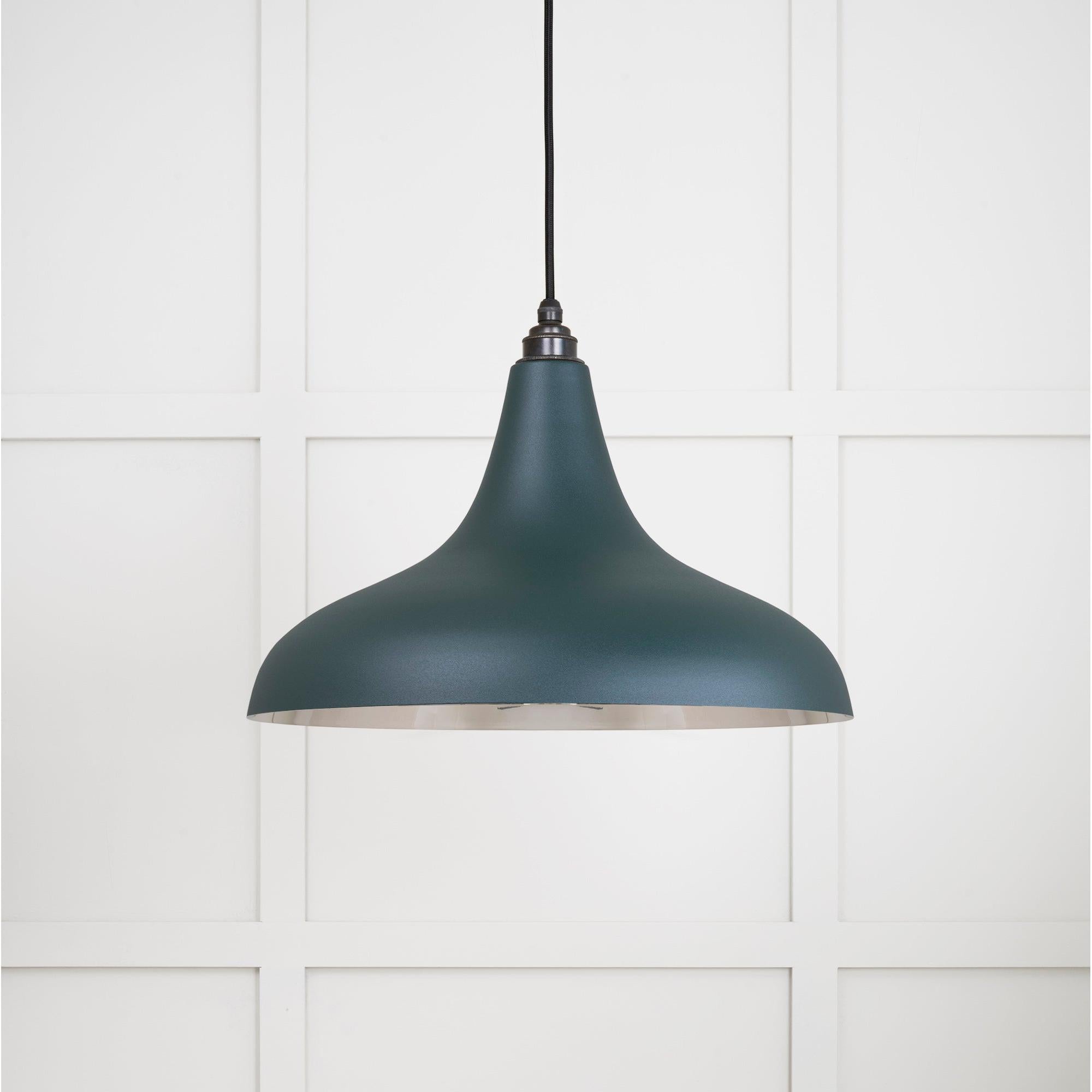 Smooth Nickel Frankley Pendant in Dingle | From The Anvil - Ceiling Lights - From The Anvil - Yester Home