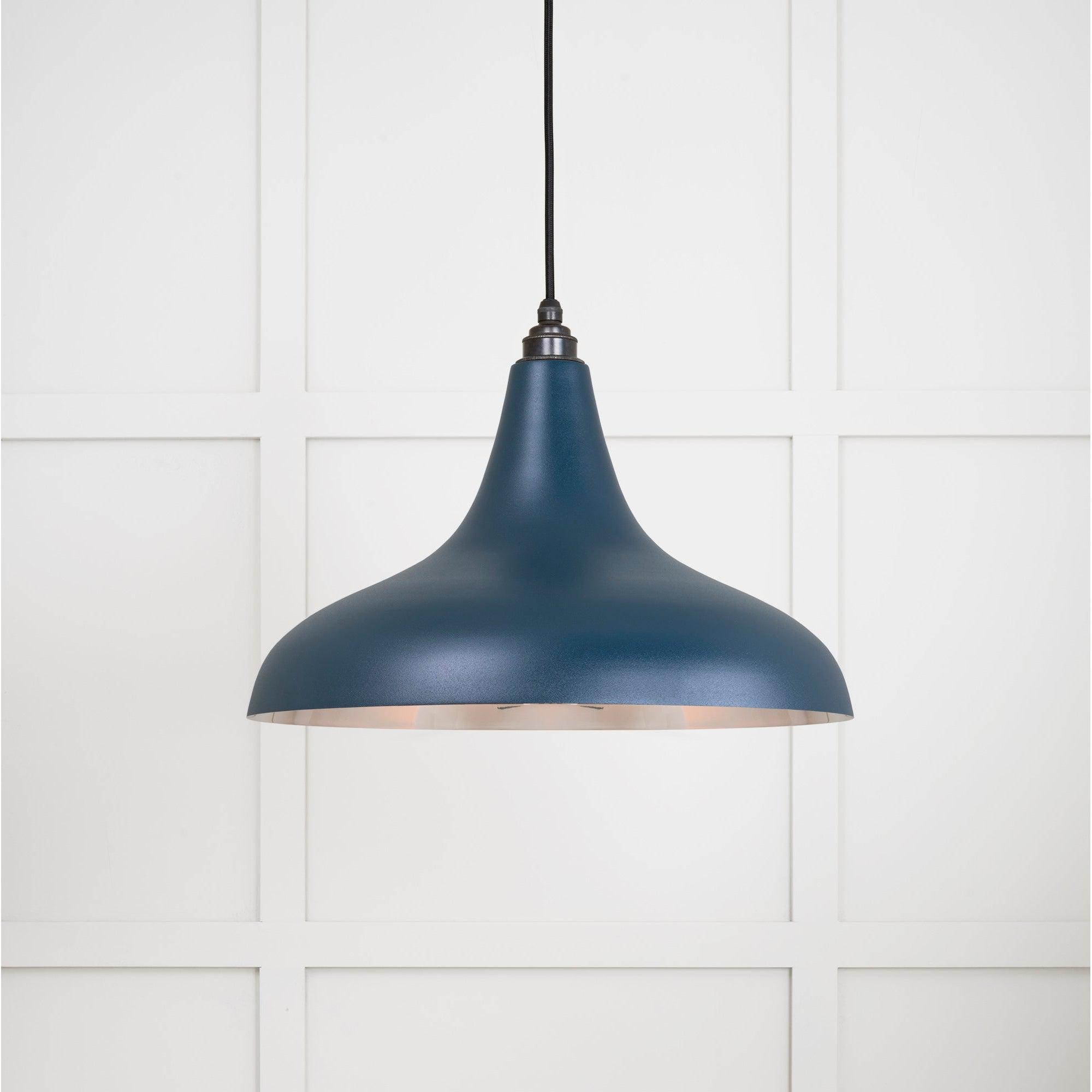Smooth Nickel Frankley Pendant in Dusk | From The Anvil-Ceiling Pendants-Yester Home