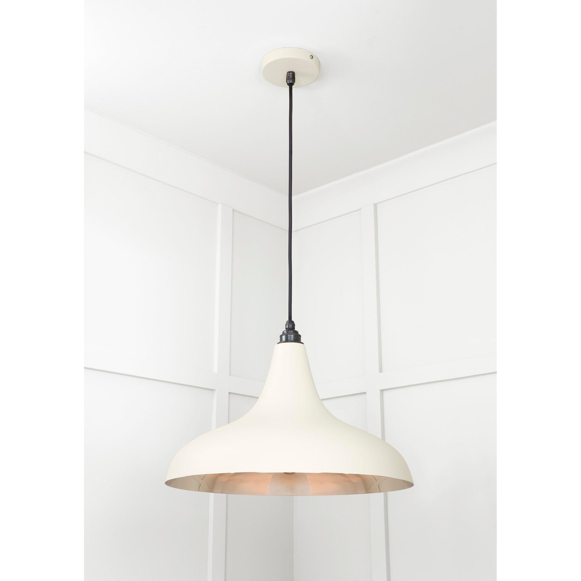 Smooth Nickel Frankley Pendant in Teasel | From The Anvil - Ceiling Lights - From The Anvil - Yester Home